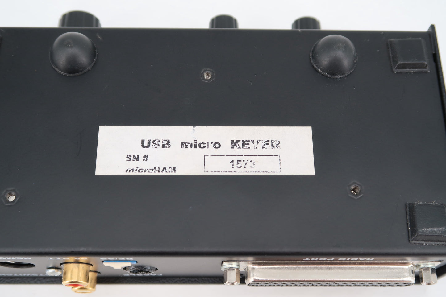 U19366 Used microHAM microKeyer USB CW Keyer