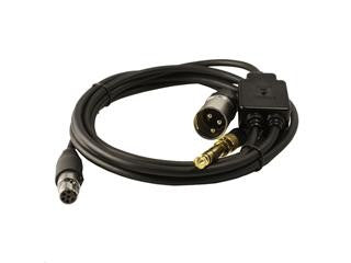 Flex Radiosport Headset Cable 3 Pin XLR Flex Radio CS6-XLR