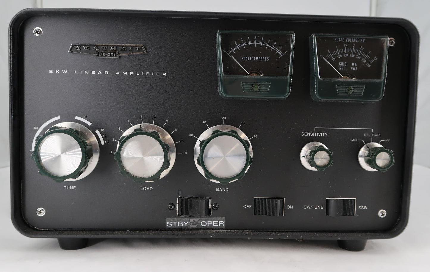 U19976 Used Modified Heathkit SB-221 with 8877