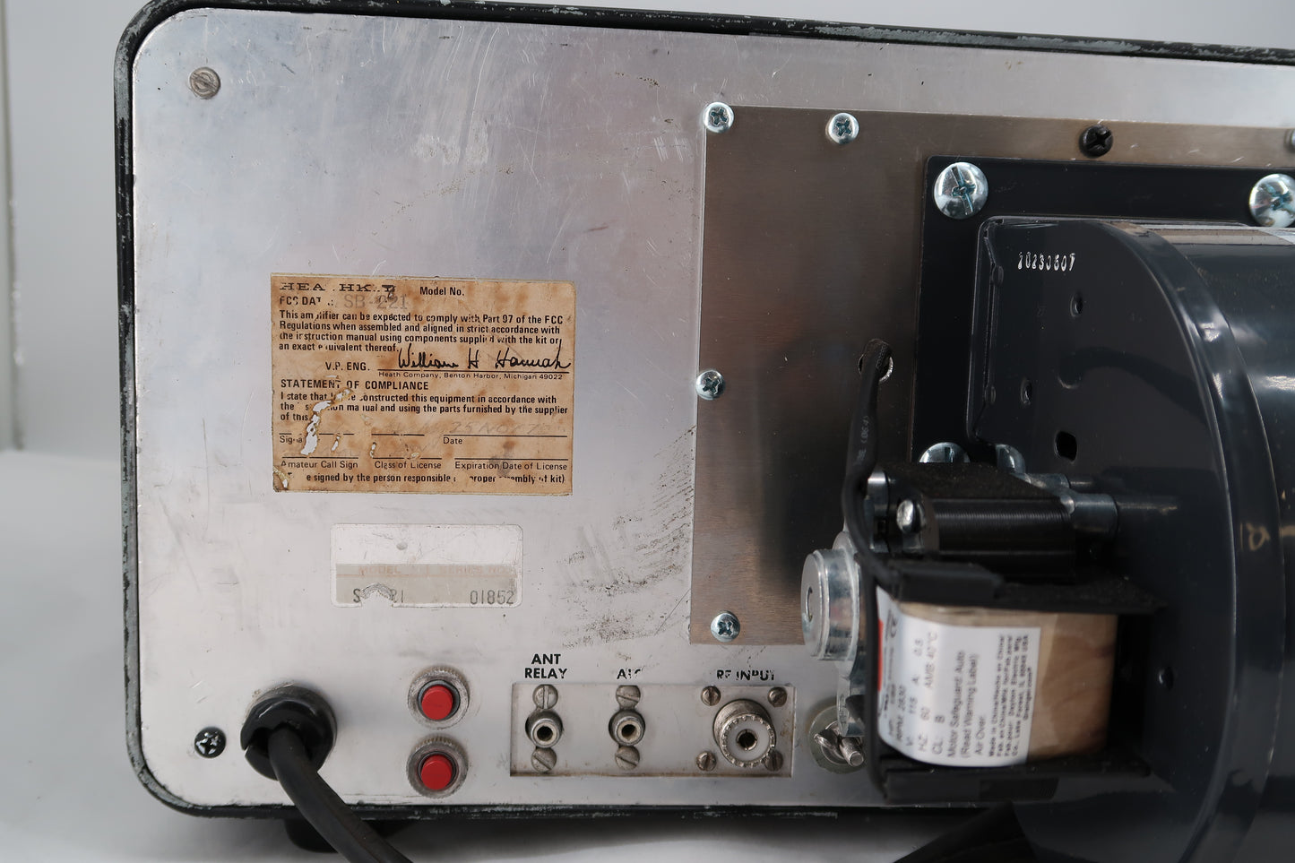 U19976 Used Modified Heathkit SB-221 with 8877