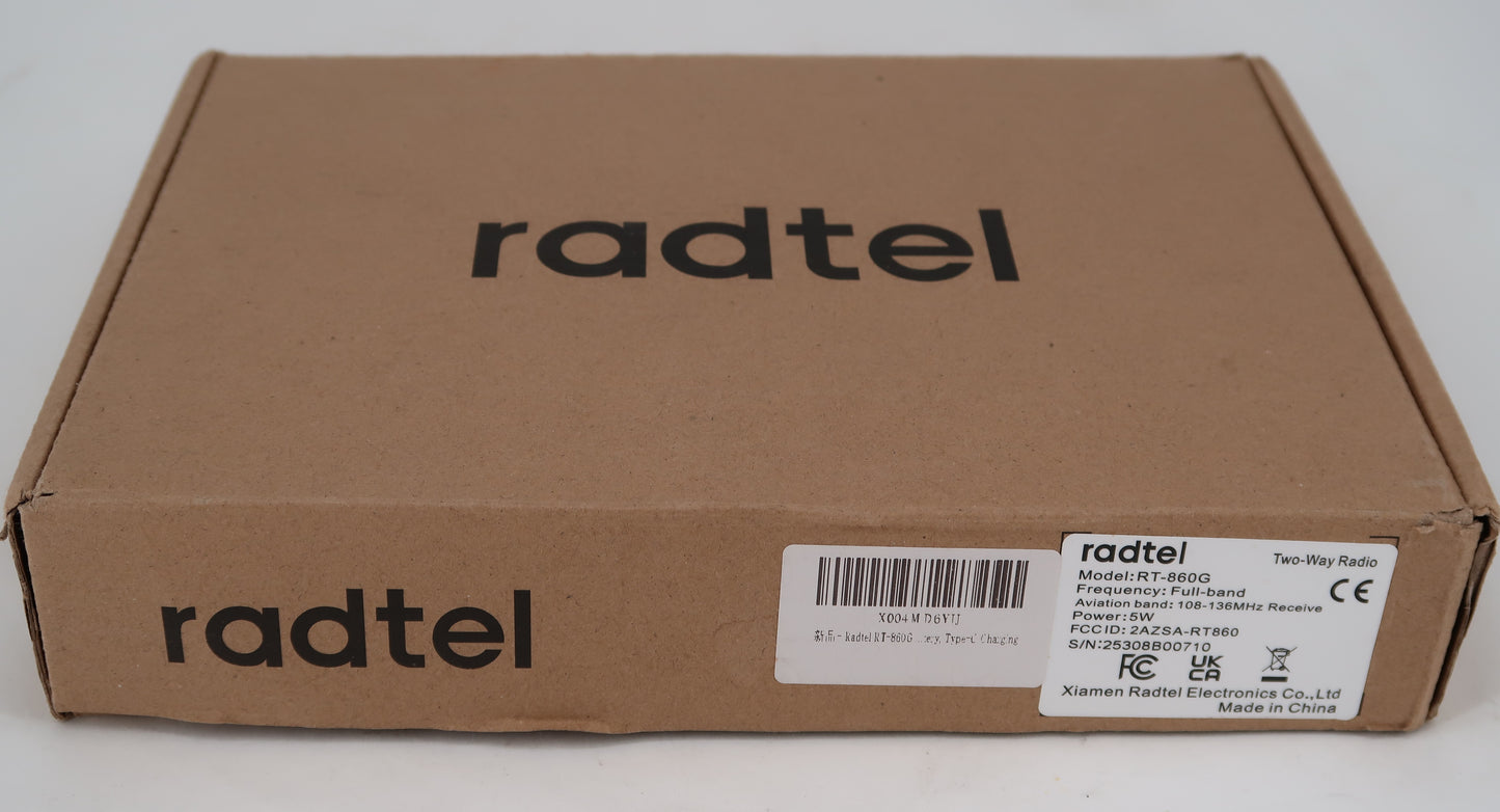 U19978 Used Radtel RT-860G Multi Band Handheld
