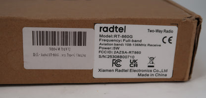 U19978 Used Radtel RT-860G Multi Band Handheld