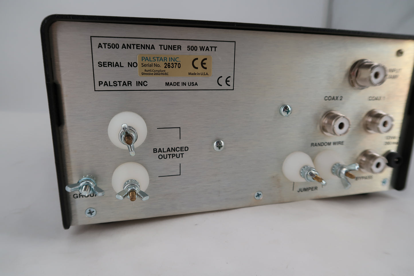 U19979 Used Palstar AT-500 Antenna Tuner