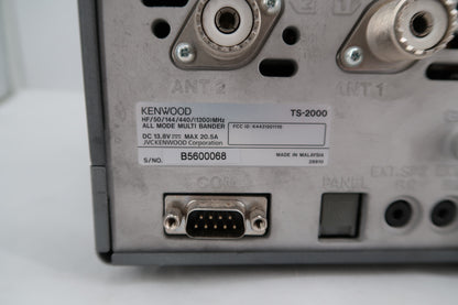 U19981 Used Kenwood TS-2000 All-Mode Multi-Band Transceiver