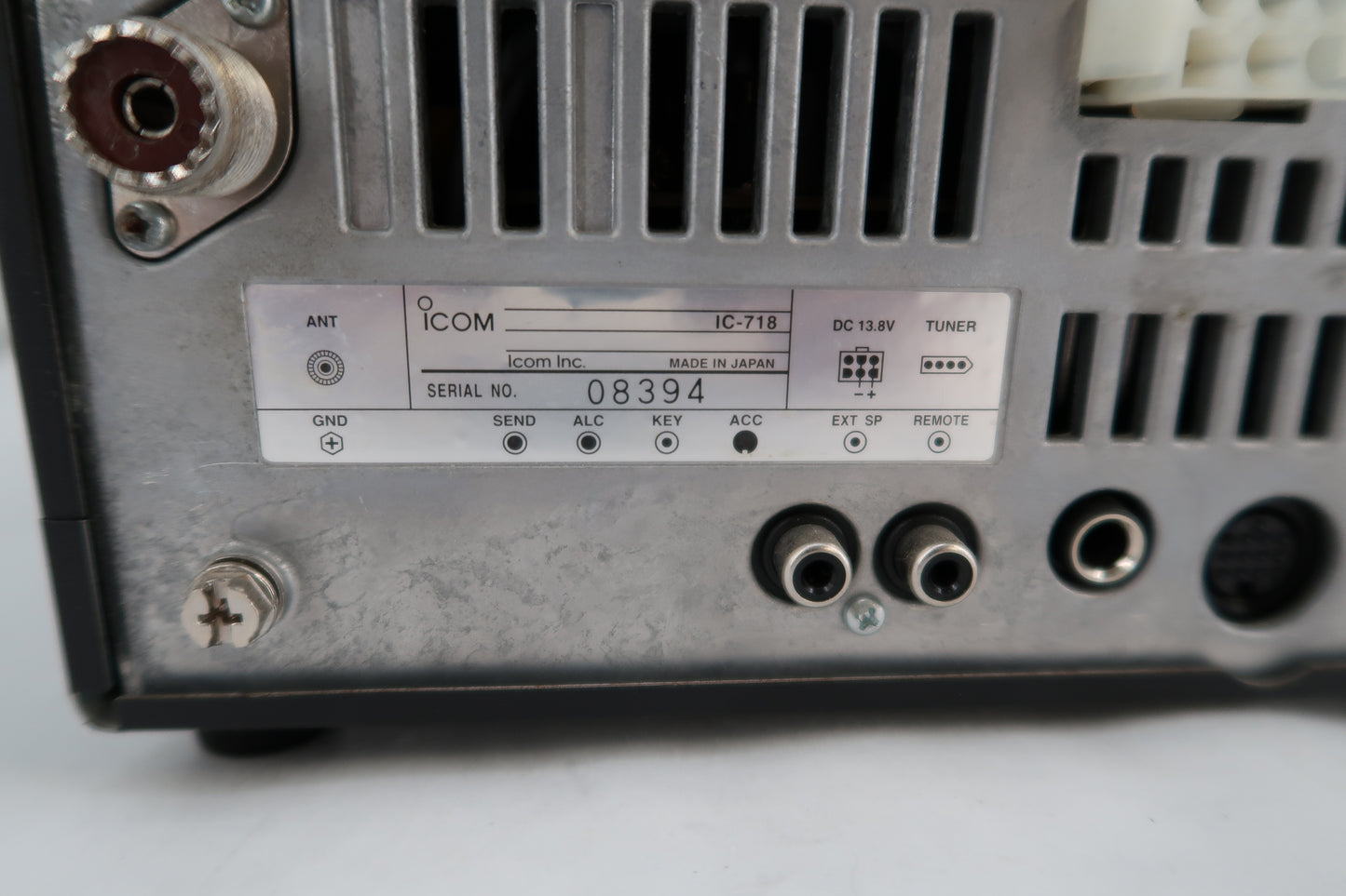 U19982 Used Icom IC-718 HF All-Band Transceiver