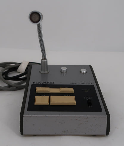 U19989 Used Kenwood MC-80 Desk Mic