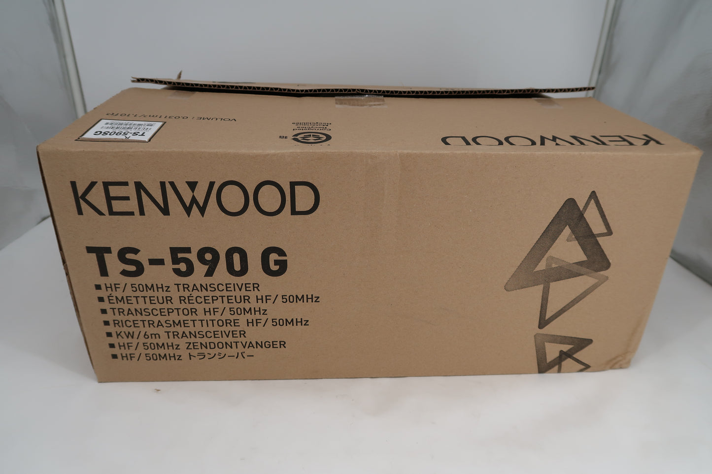 U19992 Used Kenwood TS-590SG HF/50MHz Transceiver with Mars Mod