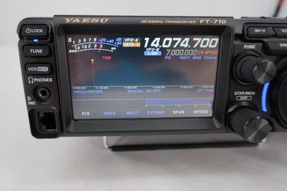 U19993 Used Yaesu FT-710 AESS HF/50MHz Transceiver