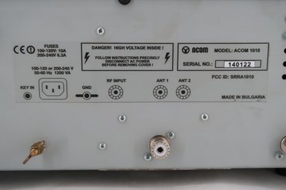 U19994 Used ACOM 1010 HF Linear Amplifier