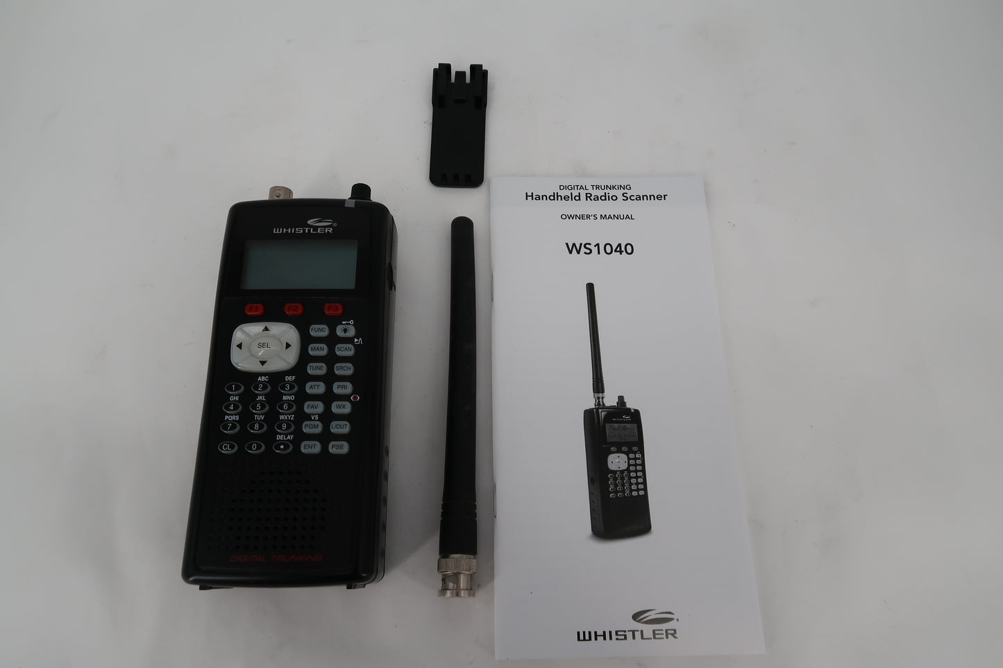 U19999 Used Whistler WS1040 Digital Trunking Scanner