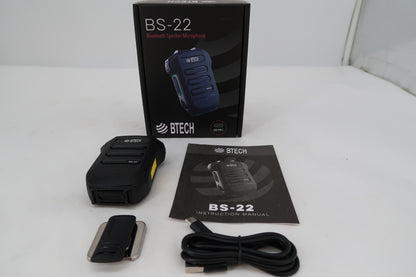 U20005 Used BTECH BS-22 Bluetooth Speaker Microphone