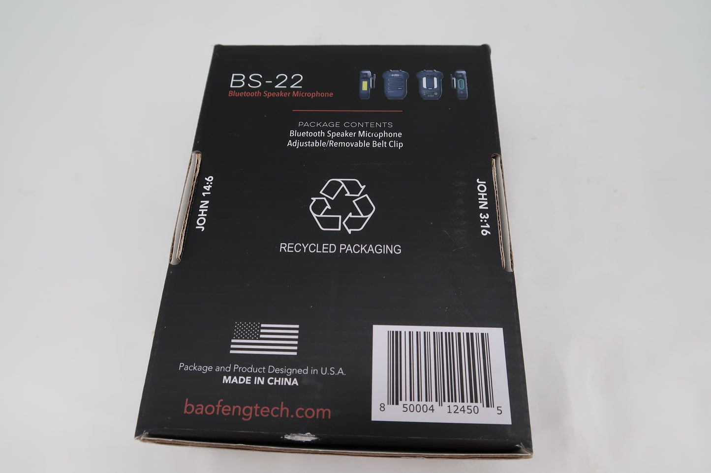 U20005 Used BTECH BS-22 Bluetooth Speaker Microphone