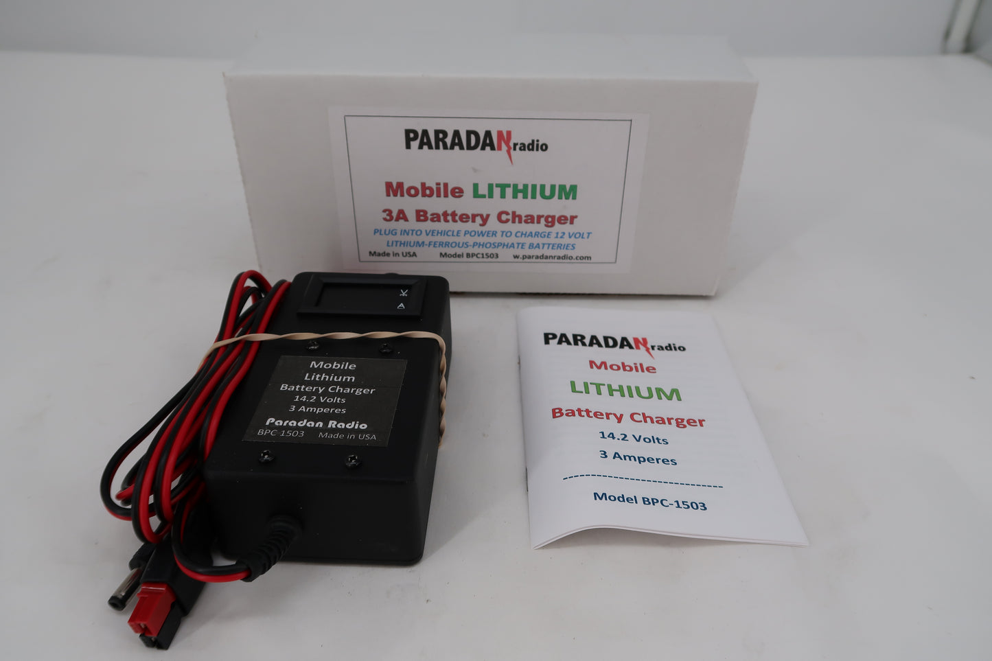 U20007 Used Paradan Radio BPC-1503 Battery Charger LifePO4