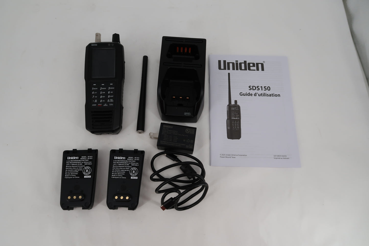 U20011 Used Uniden SDS150 Handheld Scanner