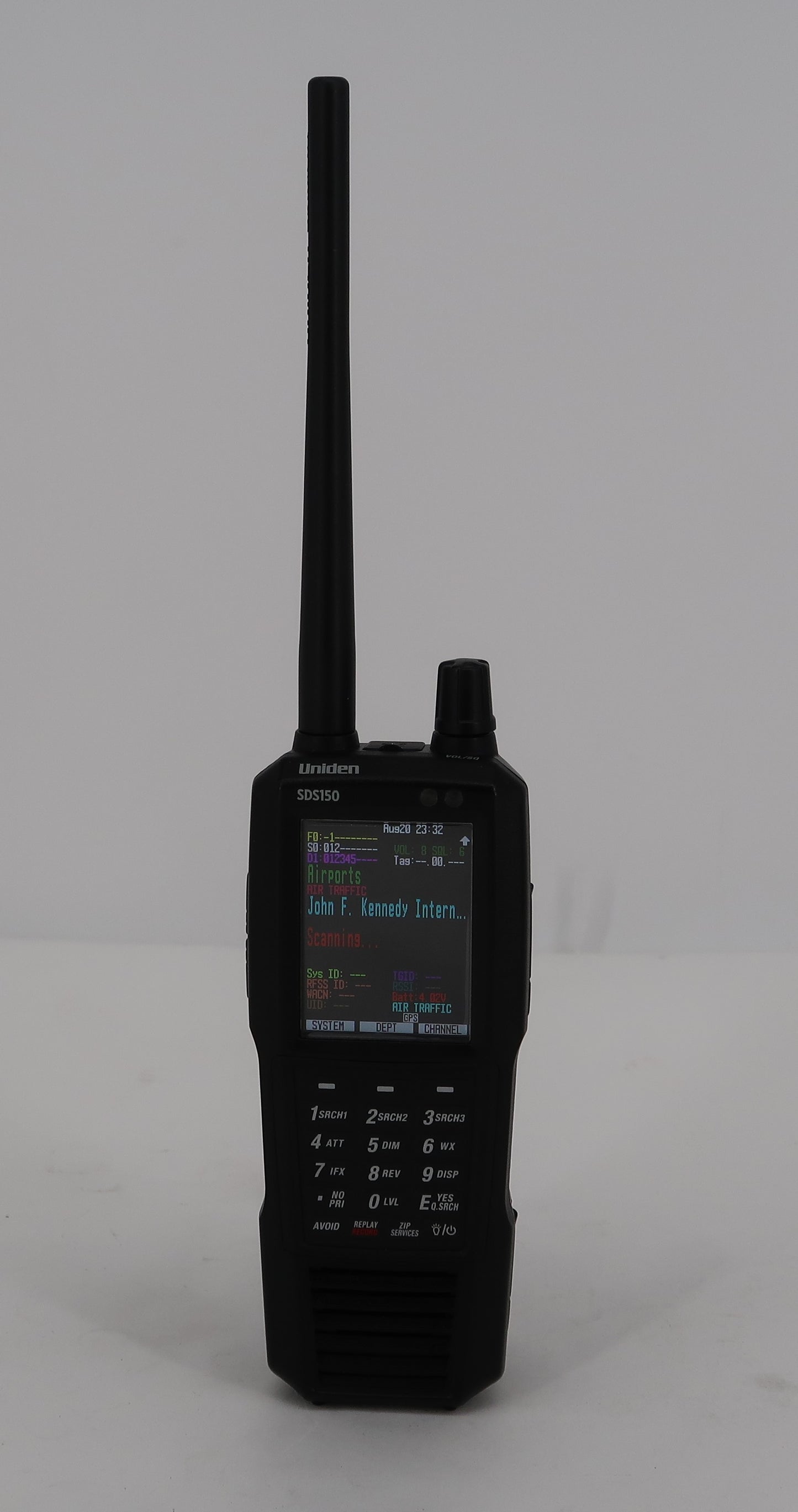 U20011 Used Uniden SDS150 Handheld Scanner