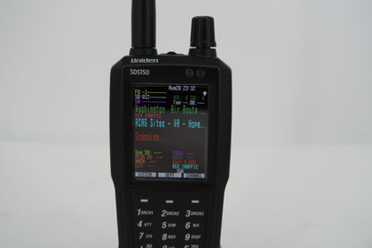 U20011 Used Uniden SDS150 Handheld Scanner