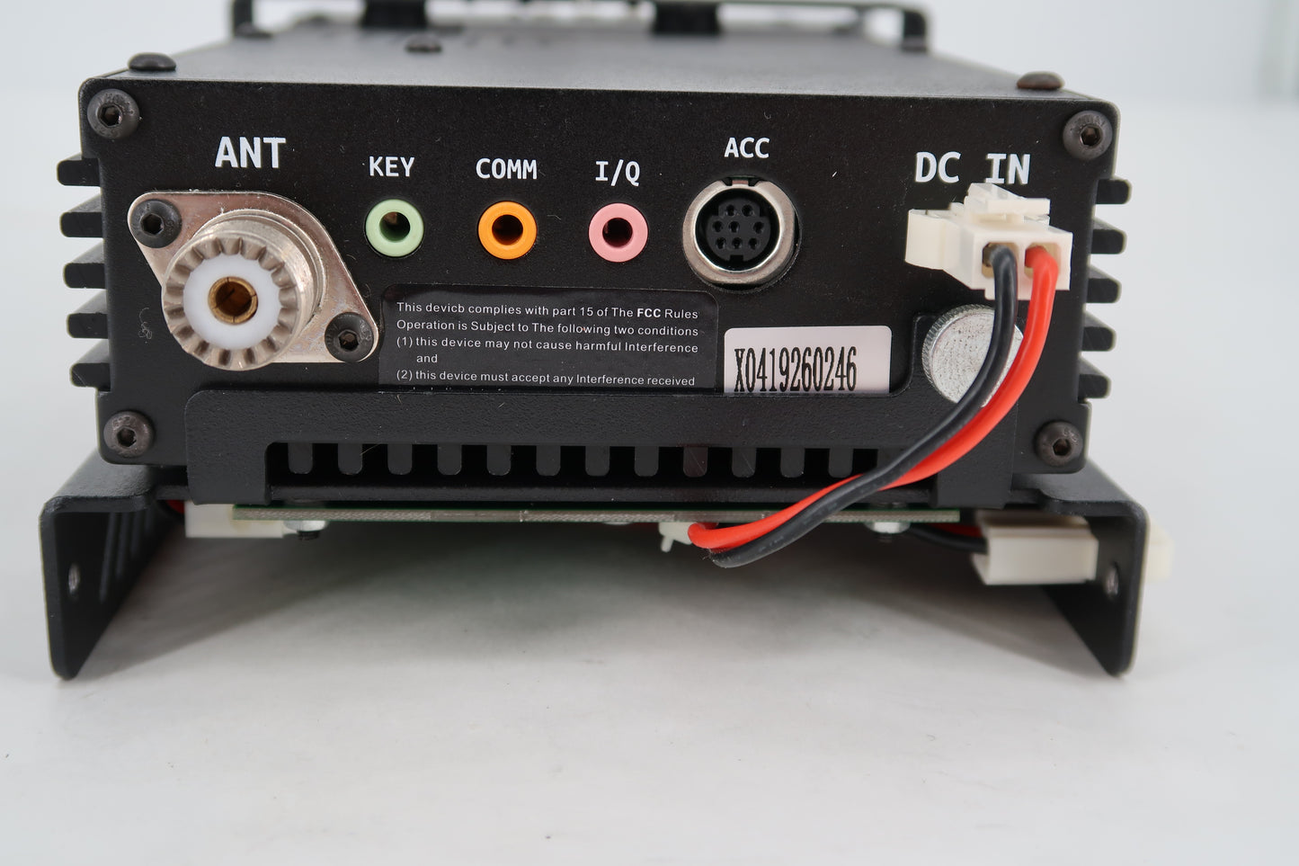 U20012 Used Xiegu G90 HF 20W SDR Transceiver w/accessories