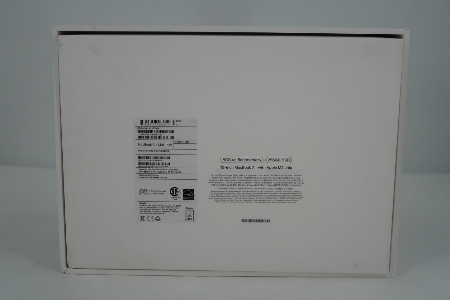 U20013 Used MacBook Air 13in with Apple M2 chip