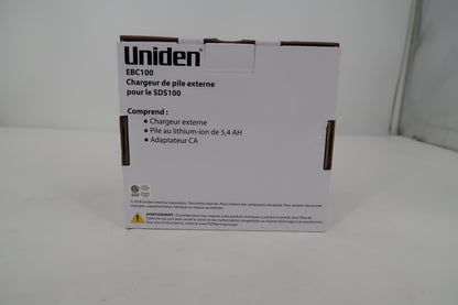 U20017 Used Uniden External Battery Charger EBC100 for SDS100