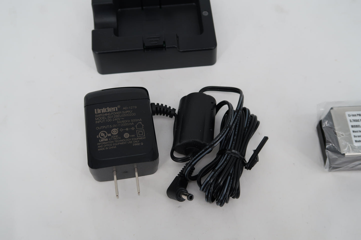 U20017 Used Uniden External Battery Charger EBC100 for SDS100
