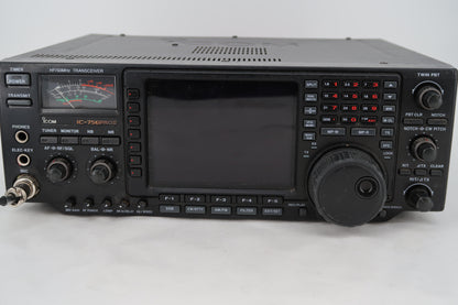 U20018 AS IS Icom IC-756 Pro II No Transmit and other issues
