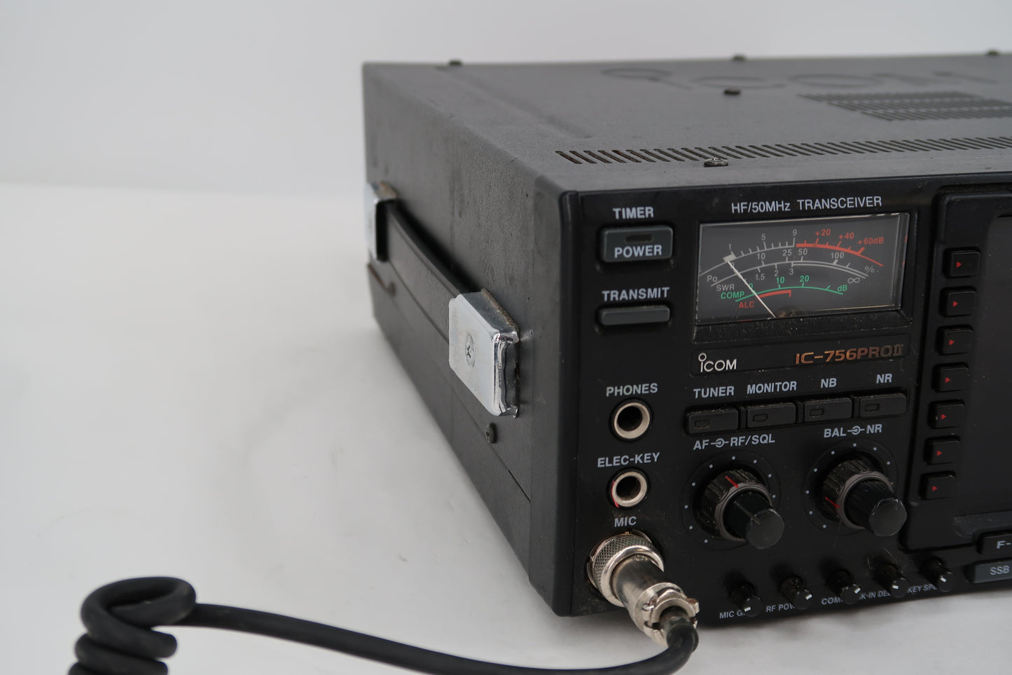 U20018 AS IS Icom IC-756 Pro II No Transmit and other issues