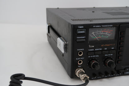 U20018 AS IS Icom IC-756 Pro II No Transmit and other issues