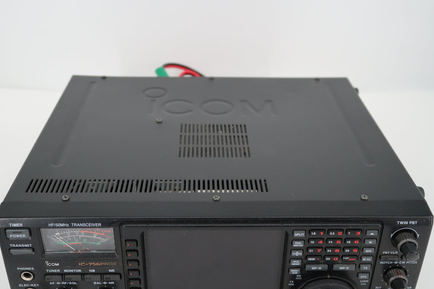 U20018 AS IS Icom IC-756 Pro II No Transmit and other issues