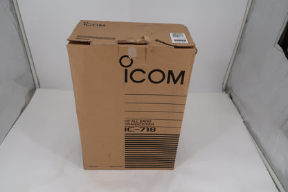 U20023 Used ICOM IC-718 HF All-Band Transceiver with DSP