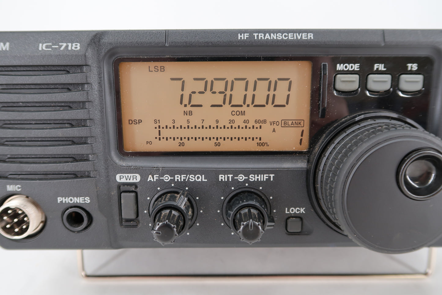 U20023 Used ICOM IC-718 HF All-Band Transceiver with DSP