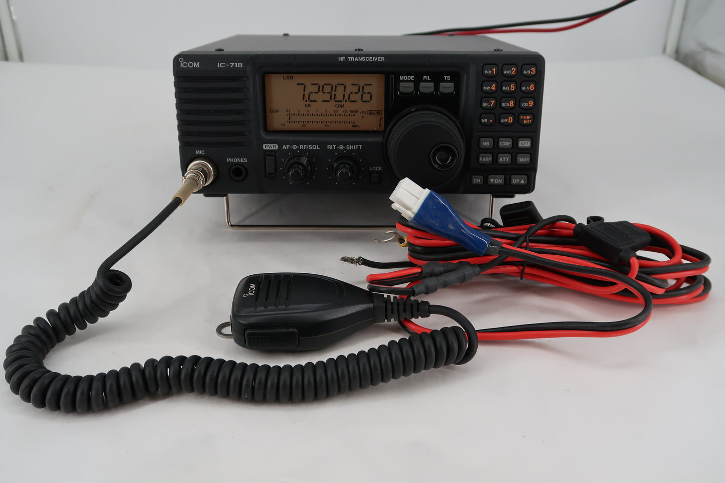 U20023 Used ICOM IC-718 HF All-Band Transceiver with DSP