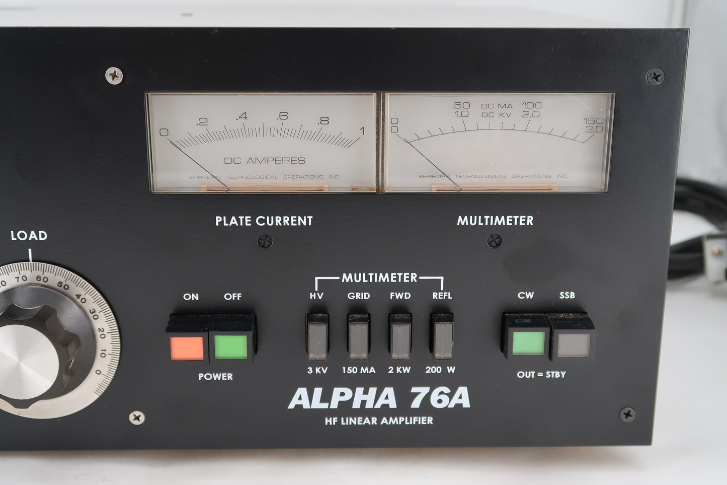 U20024 Used ETO Alpha 76A HF Linear Amplifier converted by K5IZ Rusty