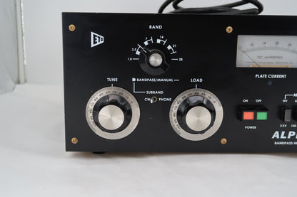 U20028 Used ETO Alpha 78 HF Linear Amplifier converted by K5IZ Rusty