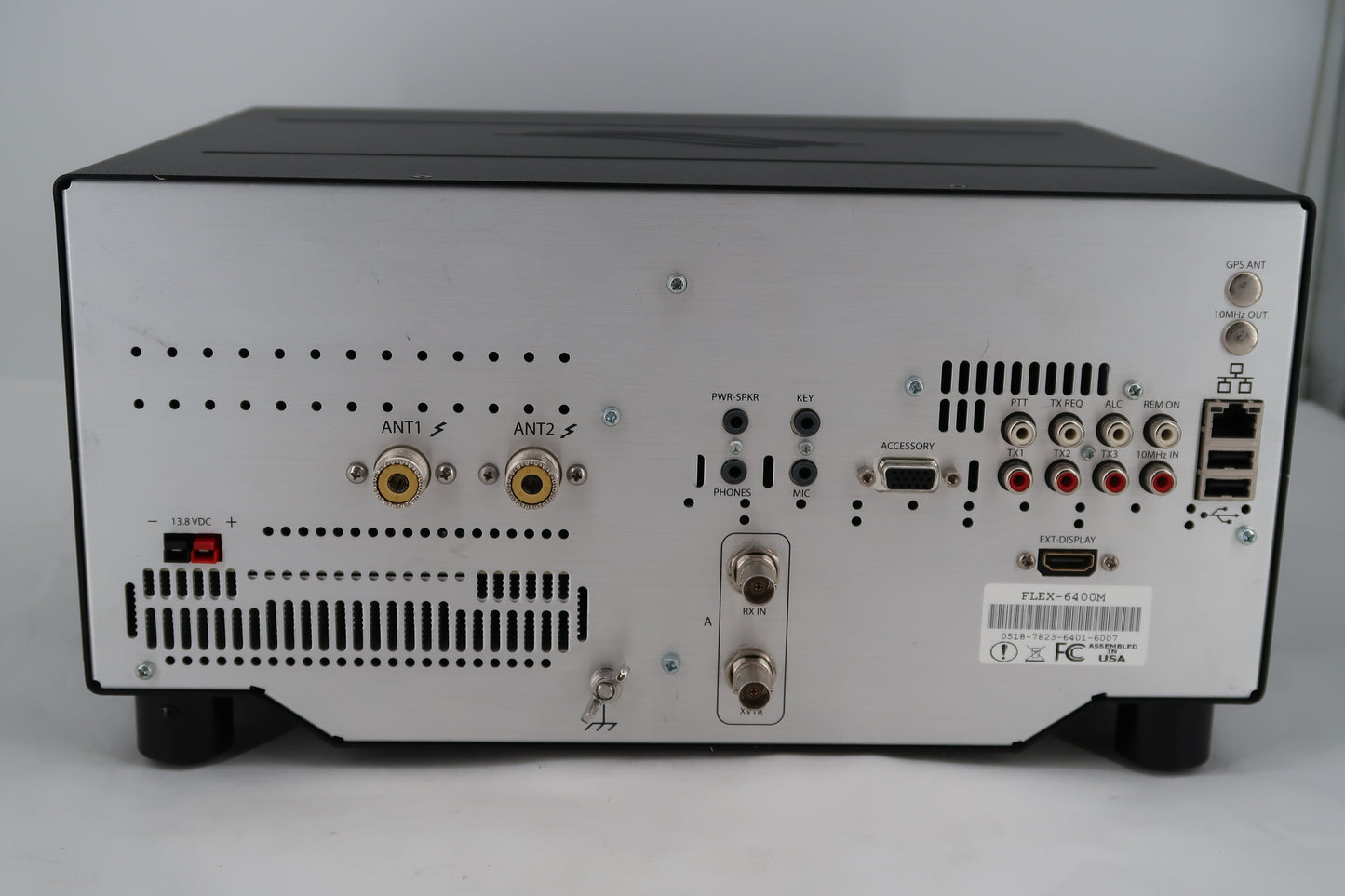 U20029 Used FlexRadio Flex-6400M SDR HF/50MHz Transceiver w/ATU