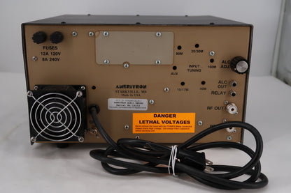 U20030 Used Ameritron AL-811 HF Linear Amplifier with RF Parts 572B Tubes