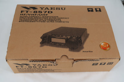 U20032 Used Yaesu FT-857D HF/VHF/UHF All-Mode Transceiver with Extras