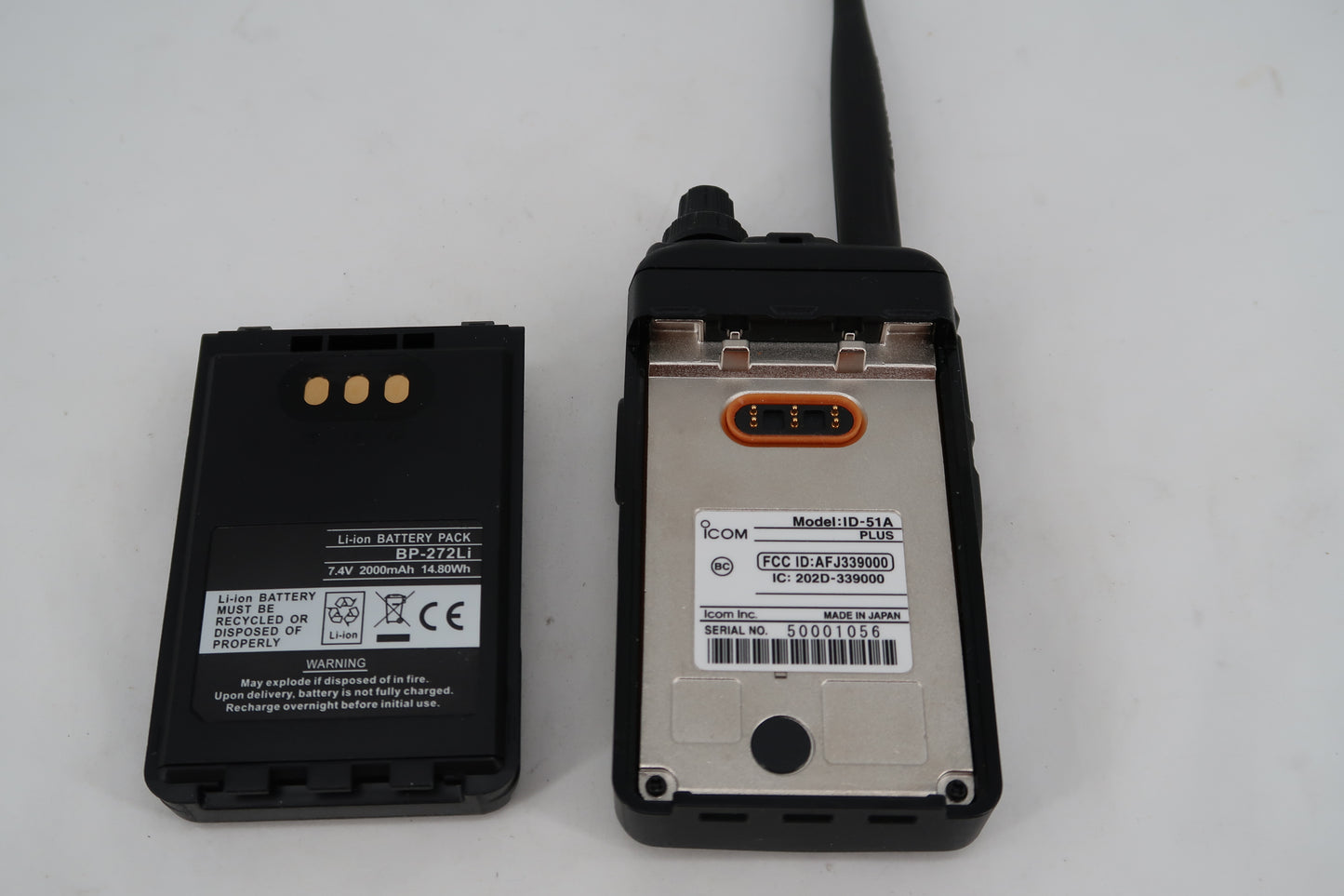 U20033 Used Icom ID-51A Plus D-STAR Dual Band HT