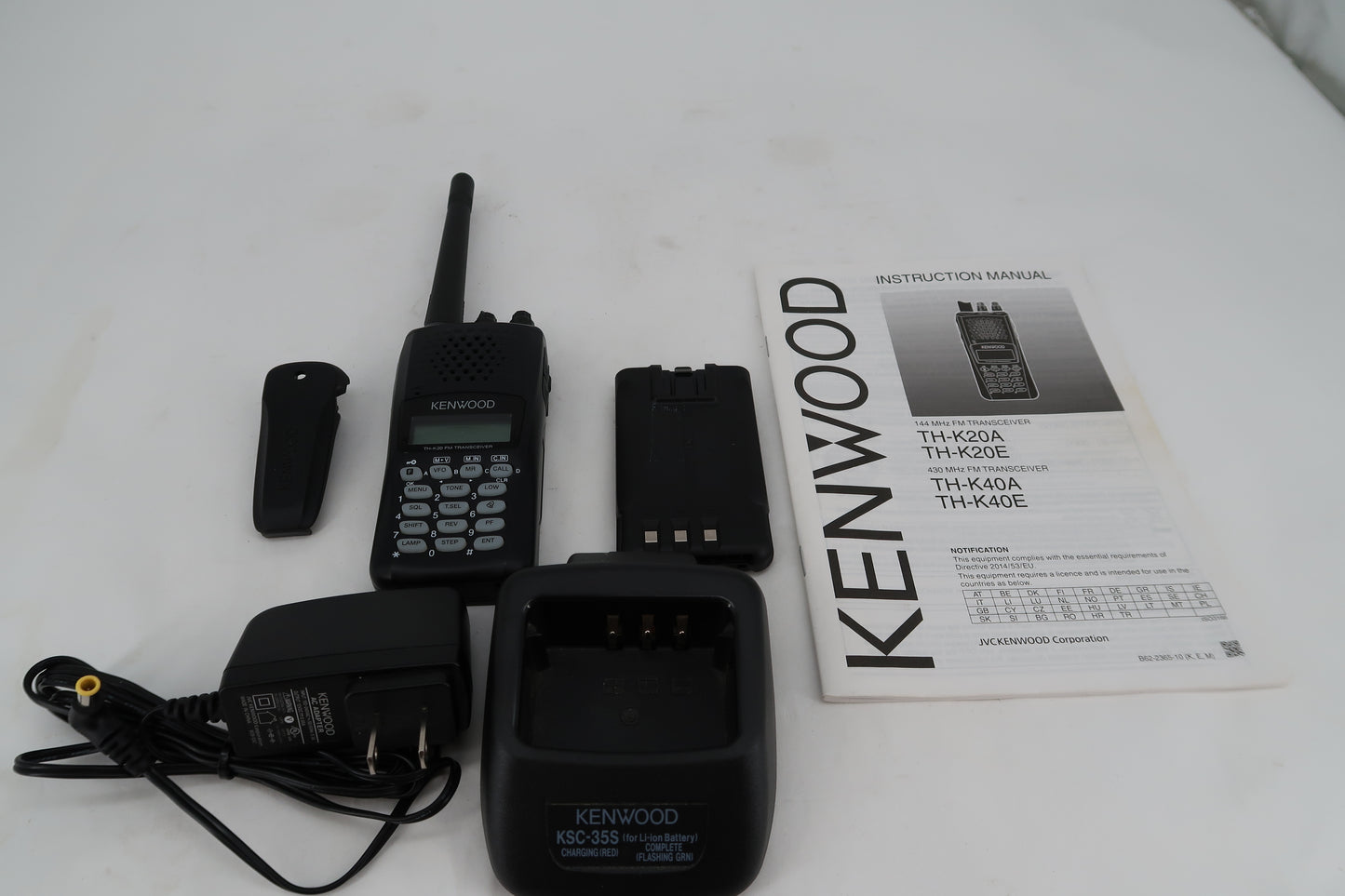 U20033 Used Kenwood TH-K20A 144MHz FM Handheld Transceiver