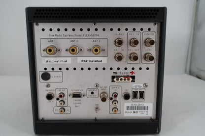 U20035 Used FlexRadio FLEX-5000A HF/50 MHz SDR Transceiver With Flex Control, RX2 ATU