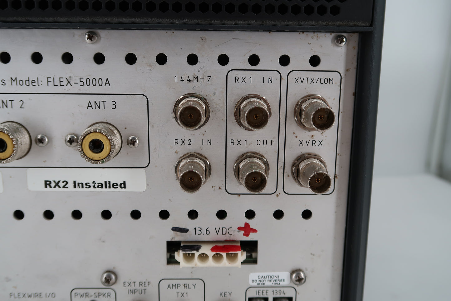 U20035 Used FlexRadio FLEX-5000A HF/50 MHz SDR Transceiver With Flex Control, RX2 ATU