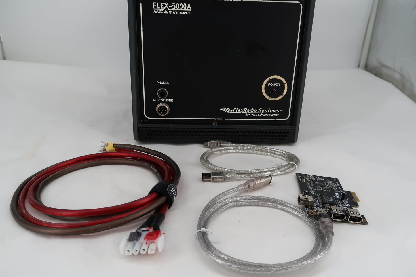 U20035 Used FlexRadio FLEX-5000A HF/50 MHz SDR Transceiver With Flex Control, RX2 ATU