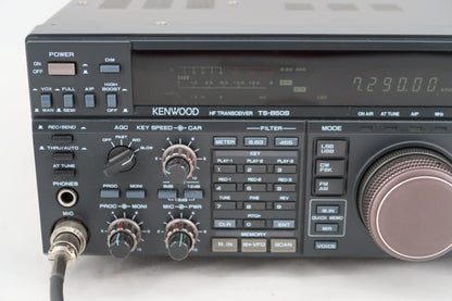 U20037 Used Kenwood TS-850S HF Transceiver w/filters & Kenwood DSP-100