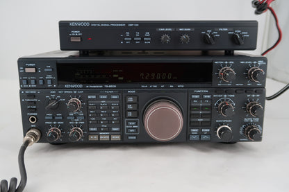 U20037 Used Kenwood TS-850S HF Transceiver w/filters & Kenwood DSP-100