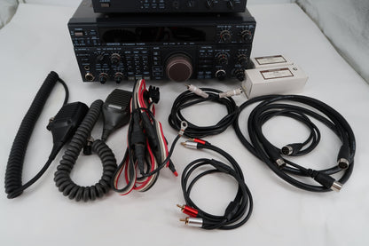 U20037 Used Kenwood TS-850S HF Transceiver w/filters & Kenwood DSP-100