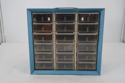U20039 Used 18-Drawer Parts Storage Cabinet