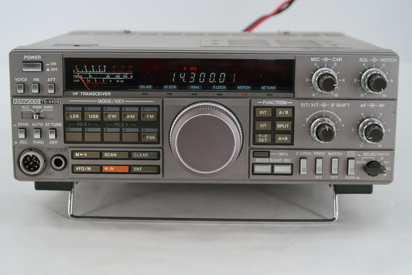 U20042 Used Kenwood TS-440S HF All-Mode Transceiver w/ATU (built-in)