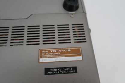 U20042 Used Kenwood TS-440S HF All-Mode Transceiver w/ATU (built-in)