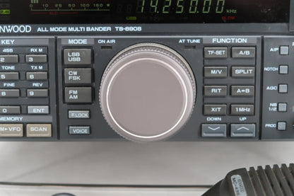 U20043 AS-IS Kenwood TS-690S All Mode Multi Bander HF/50 MHz Transceiver ?  M.CH/VFO CH Knob Broken