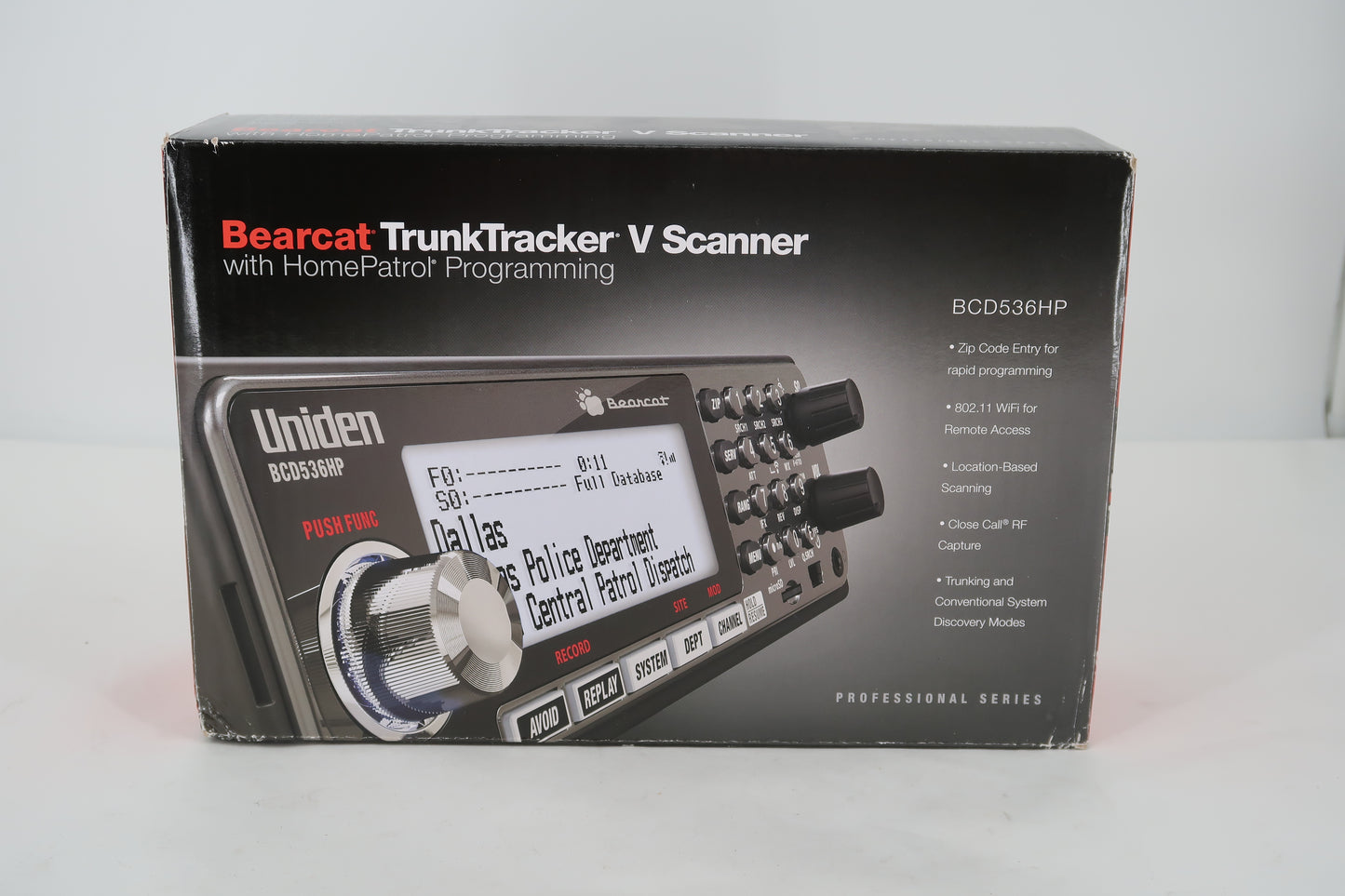 U20044 Used Uniden BCD536HP Bearcat TrunkTracker V Scanner