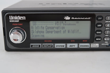 U20044 Used Uniden BCD536HP Bearcat TrunkTracker V Scanner